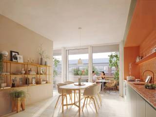 Dit stijlvolle éénslaapkamerappartement op de eerste verdieping maakt deel uit van De Scholier, een zorgvuldig renovatieproject waar historisch karakter en hedendaags wooncomfort samenkomen in het hart van Lier. Een ideale woonst voor wie comfortabel en centraal wil wonen, met aangename buitenruimte.<br /><br />Met een bewoonbare oppervlakte van 69 m² en een terras van 13,5 m² geniet je hier van een evenwichtige combinatie van compact wonen en buitenleven.<br /><br /> Indeling & troeven <br />- Lichtrijke leefruimte met open keuken<br />- Rechtstreekse toegang tot het terras, ideaal voor een koffiemoment of avondzon<br />- Eén volwaardige slaapkamer<br />- Moderne badkamer met inloopdouche<br />- Praktische berging/wasplaats<br />- Aangename indeling met optimale benutting van de ruimte<br /><br />Het appartement wordt afgewerkt met duurzame en kwaliteitsvolle materialen en voldoet aan de hedendaagse comfort- en energienormen, met onder meer een geothermische warmtepomp, vloerverwarming met passieve koeling en ventilatiesysteem D.<br /><br />Dankzij de centrale ligging woon je hier op wandelafstand van winkels, horeca, openbaar vervoer, cultuur en het stadspark.<br />Een ideale woonoplossing voor starters, alleenstaanden of investeerders die op zoek zijn naar een kwalitatief appartement in het stadscentrum.
