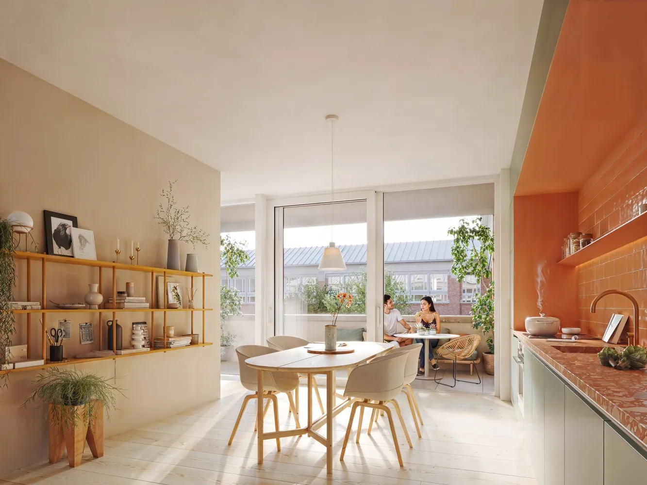 Appartement met terras op de eerste verdieping in De Scholier - foto 1