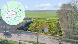 Belle parcelle de terrain orientée plein sud de pas moins de 2 461 m² pour bâtiments ouverts ! À distance de vélo du centre d'Ypres et du centre...