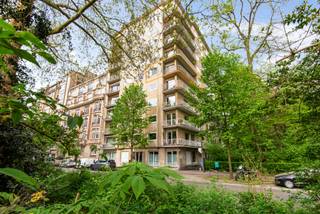 <p>Sommige appartementen zijn instapklaar. Andere geven je de kans om er echt iets van te maken.<br />Zoals dit verrassend hoekappartement, gelegen op de vijfde verdieping op de Koningin Elisabethlei. Denk: grote raampartijen, een open gevoel en een groen zicht. Harmoniepark hier, Koning Albertpark daar… je woont hier letterlijk tussen de parken.<br />En toch zit je midden in 2018 Antwerpen. Tram voor de deur, vélo om de hoek en meer dan genoeg leuke adresjes voor koffie, lunch of een spontane apero. Balans = gevonden!</p>
<p>De leefruimte is zonder twijfel het hart van het appartement. Ruim, lichtrijk en dankzij de hoekligging badend in het licht. Grote ramen rondom zorgen voor dat open gevoel waar je instant blij van wordt.<br />En ja, er is ook een terrasje: perfect voor een koffietje met zicht op het groen of een rustige pauze na een drukke dag.</p>
<p>De keuken ligt ernaast en geeft toegang tot een extra kamer, vandaag ingericht als bureau. Ideaal voor thuiswerk of gewoon… flexibel in te vullen zoals jij dat wil.</p>
<p>Verder zijn er nog twee ruime kamers, elk met voldoende plaats om er echt jouw plek van te maken.<br />Een badkamer met bad, en nog een apart gastentoilet met extra lavabo waar ook de aansluiting voor wasmachine en droogkast voorzien is. Netjes uit het zicht, maar oh zo handig.<br />En nog een paar mooie pluspunten:<br />Er is een lift in het gebouw (altijd welkom op de vijfde verdieping... ) en airco aanwezig voor warme zomerdagen.</p>
<p>En dan het belangrijkste: het potentieel.<br />Met een bewoonbare oppervlakte van 146 m² heb je alle ruimte om jouw eigen verhaal te schrijven.</p>
<p>Extra troeven? Die zijn er zeker:<br /><span>- Hoekappartement = veel licht<br /></span><span>- Uitzicht op Harmoniepark &amp; Koning Albertpark<br /></span><span>- Terras<br /></span><span>- 3 kamers<br /></span><span>- EPC B<br /></span><span>- Kelderberging &amp; gemeenschappelijke fietsenstalling<br /></span><span>- Veel potentieel<br />- Provisie 260€/mnd (Incl. onderhoud, water en verwarming)<br /></span></p>
<p>Een ruim appartement voor wie durft te dromen… en daar ook iets moois van wil maken.</p>