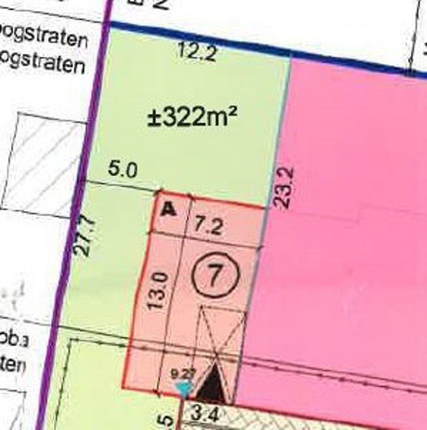 Bouwgrond ca. 322m² voor halfopen bebouwing in een doodlopende straat te Meersel-Dreef.  - foto 5