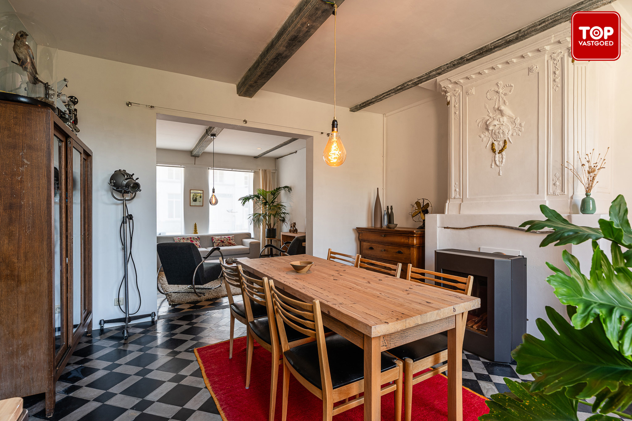 Authentieke en ruime woning met 3 slaapkamers, groot atelier en zonnige tuin - foto 5