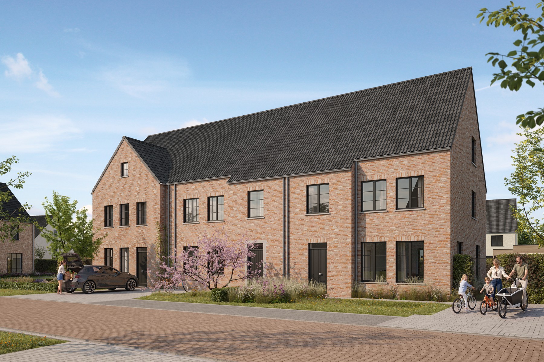 Lot 31: halfopen bebouwing met 3 slaapkamers - foto 1