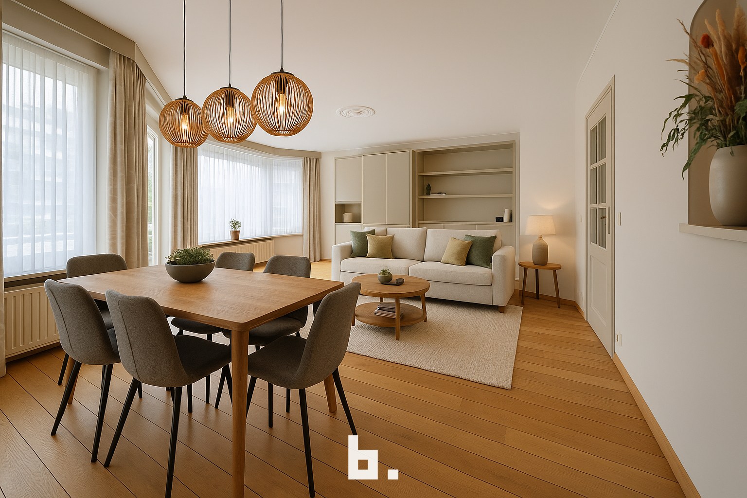 Instapklaar 2 slaapkamer appartement met terras in hartje Knokke - foto 1