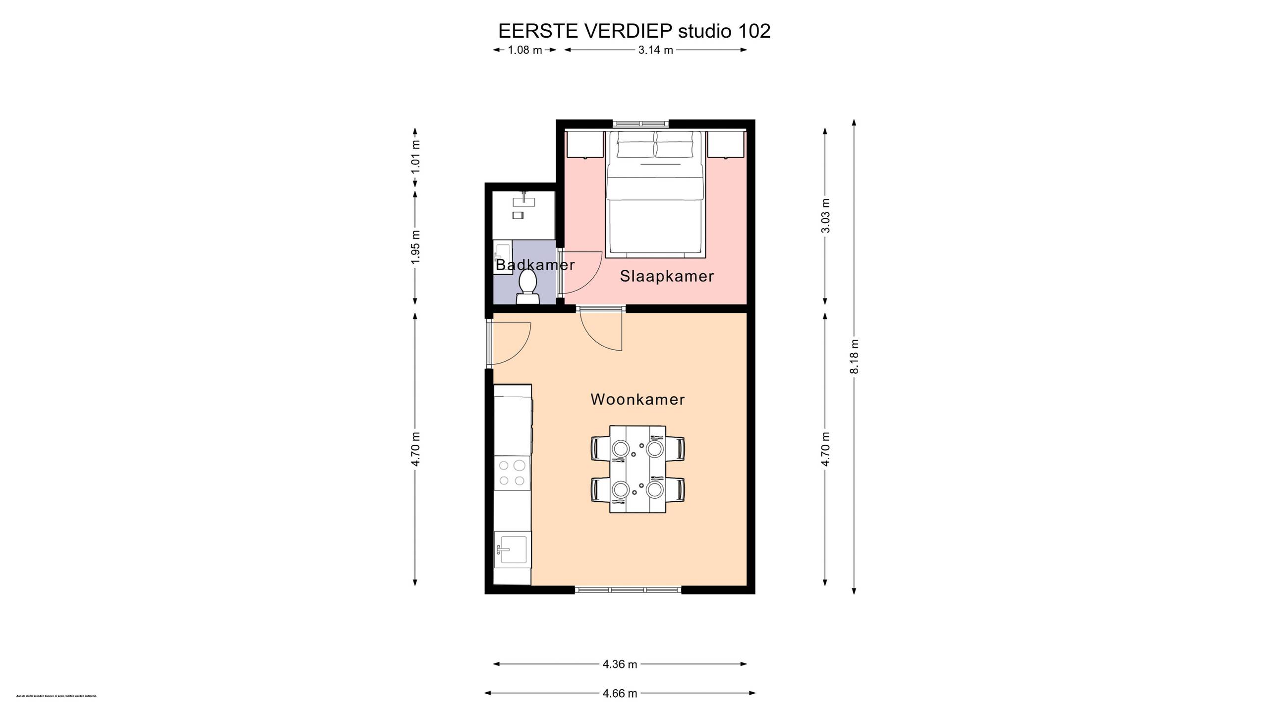 OPBRENGSTEN-EIGENDOM MET 4 STUDIO'S TE KOOP IN ZELZATE - foto 3