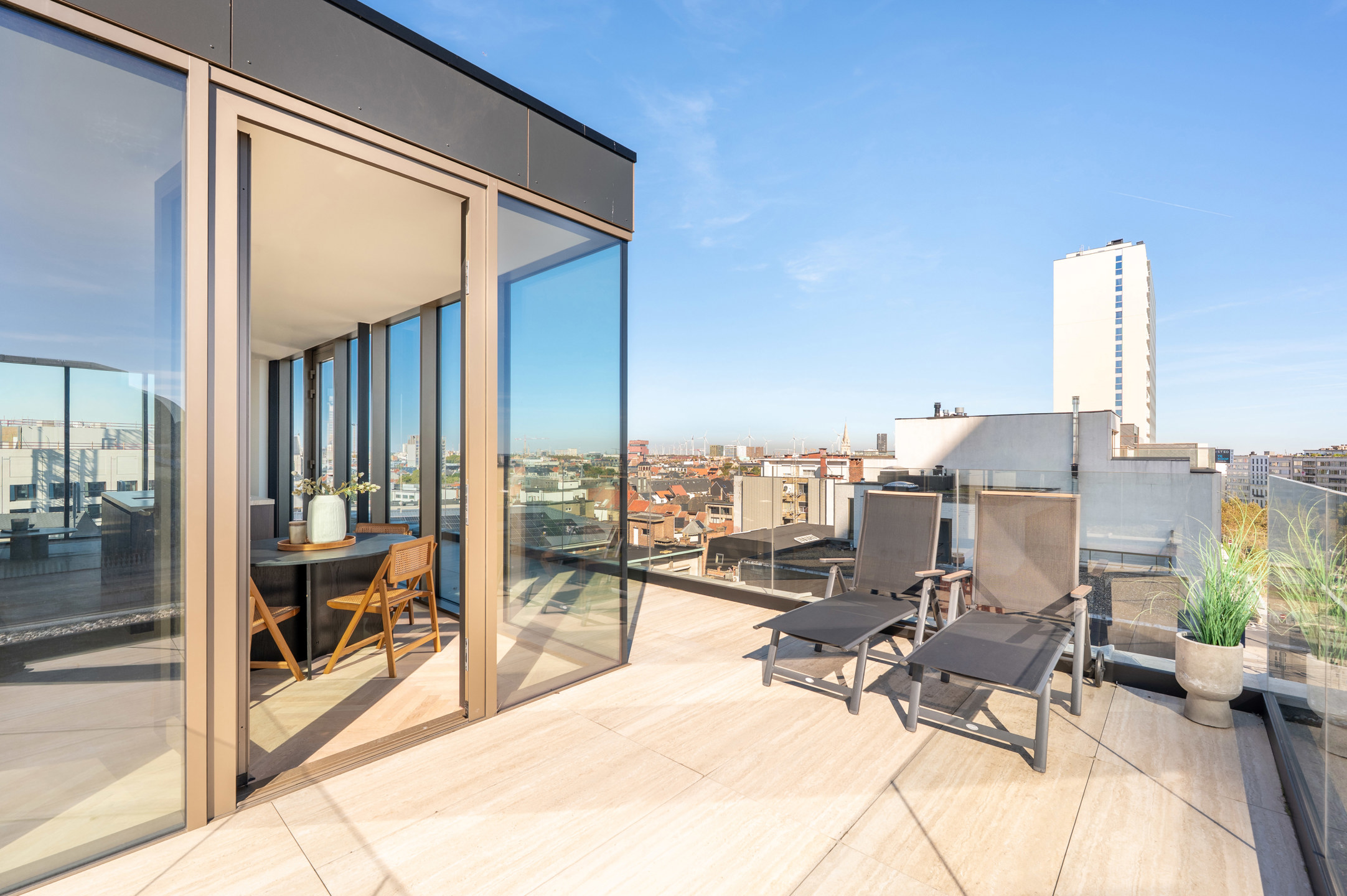 ANTWERPEN - Penthouse in buurt van het theater met uitzicht! - foto 5