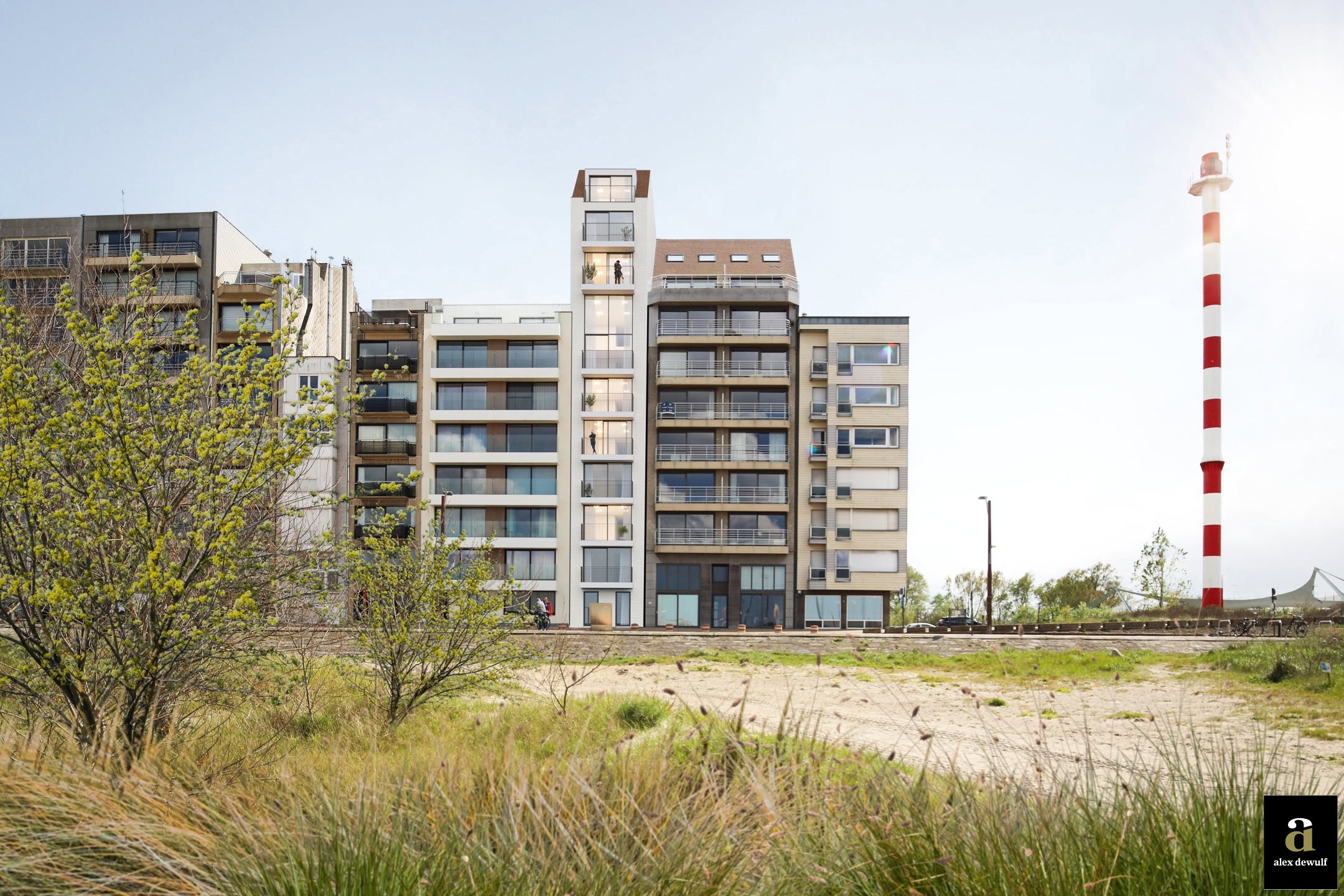 Nieuwbouwresidentie Zeeschorre op de Zeedijk te Heist-aan-Zee - foto 2