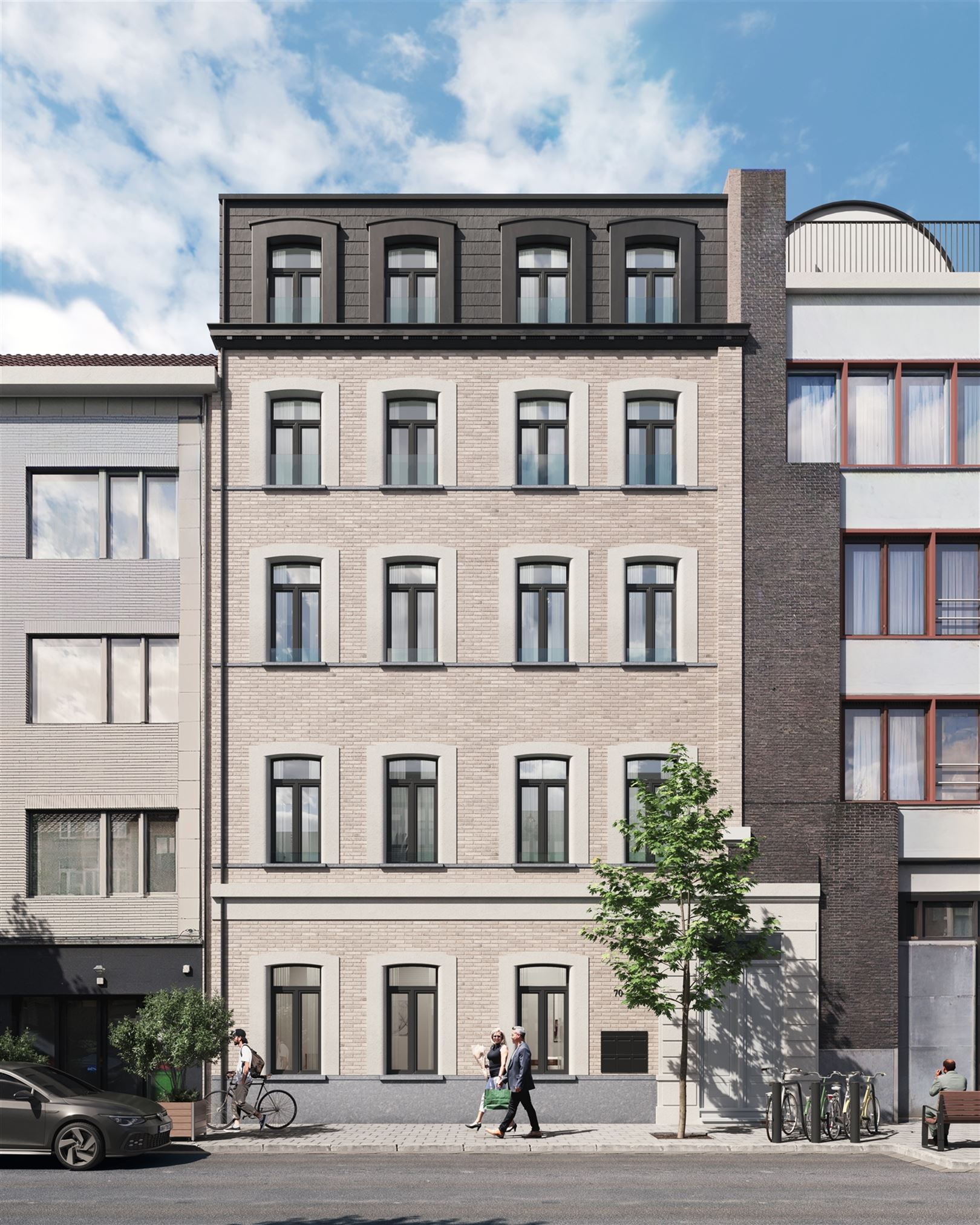 Nieuwbouwappartement op toplocatie met 2 slaapkamers en terras - foto 1