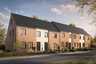 In het rustige Meulebeke, in een kindvriendelijk woonbuurt bouwt Hectaar deze 5 charmante en kwalitatieve halfopen en gesloten bebouwingen met oog voor detail. Deze woningen zijn gelegen op een beugscheut van het centrum van Meulebeke en vlakbij invalswegen richting Tielt, Ingelmunster, Dentergem,... <br />Deze hedendaagse doch charmante woningen zijn voorzien van een lichtrijke leefruimte met open keuken en aanpalende berging, inkomhal met gastentoilet, een volledig uitgeruste badkamer met inloopdouche, ligbad en dubbele wastafel en 3 ruime slaapkamers verdeeld over het eerste en tweede verdiep. <br />De afwerking van de woning kunt u, samen met onze partnerleverancier, volledig afstemmen op uw eigen smaak en budget. Er wordt een garagebox voorzien in de prijs.<br /><span>(foto's referentie voorgaande woningen). </span>
<ul>
<li>Kindvriendelijke en rustige woonbeurt;</li>
<li>E-peil 30;</li>
<li>Vloerverwarming op het gelijkvloers;</li>
<li>Overschakeling naar warmtepomp mogelijk tot einde ruwbouw;</li>
<li>Vaste trap naar de zolder (3de slaapkamer en bergruimte); </li>
<li>Extra losstaande garagebox inbegrepen in de prijs</li>
<li>Afwerking naar keuze. </li>
</ul>
Aarzel zeker niet om contact op te nemen bij vragen of verdere interesse!