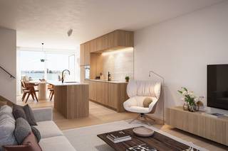 Wonen op een unieke locatie in Oostende, vlakbij de Spuikom, Oosteroever waar uitgestrekte waterzichten en omliggende natuur zorgen voor een instant gevoel van rust en vrijheid. Residentie OUTPORT bestaat uit 27 stijlvolle en energiezuinige appartementen (66 m² tot 116 m²), keuze uit 1 of 2 slaapkamers, elk met privéterras of tuin.<br /><br />Het duplexappartement heeft volgende indeling: lichtrijke leefruimte met open keuken ingericht met duurzame materialen en kwalitatieve toestellen, sas, afzonderlijk toilet, berging en 2 terrassen.<br /><br />Op hoger gelegen verdiep: nachthal, 2 slaapkamers en badkamer.<br /><br />Geniet onder voorwaarden van het verlaagd btw-tarief van 6%.<br /><br />Mogelijkheid tot aankoop van een bovengrondse garagebox.<br /><br />Voor meer informatie contacteer Gaëlle op het nummer 0479 17 17 17