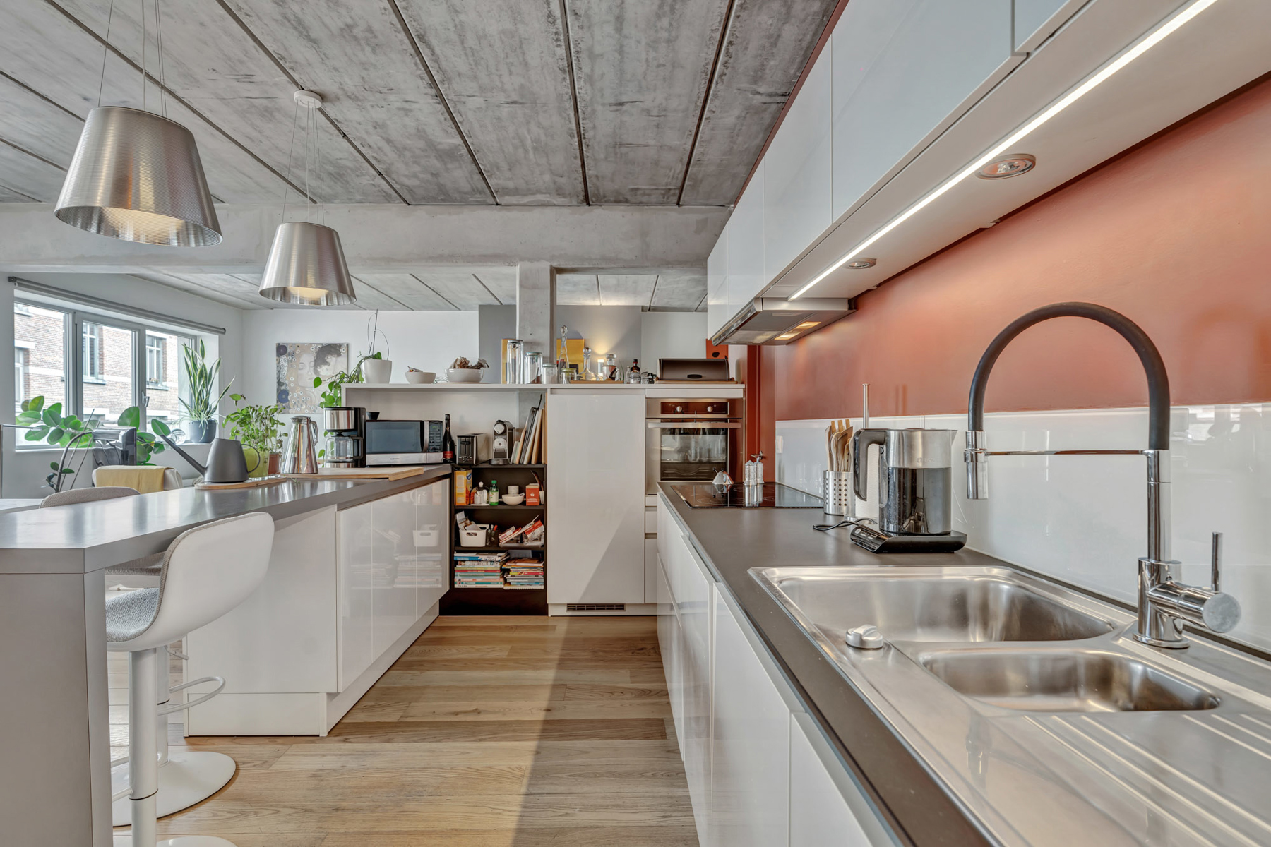 Prachtige loft - Industrieel design – Grote woonkamer - foto 4