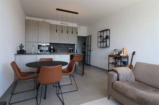 <p><span><span><span> this luxurious 1-bedroom apartment is located within walking distance of the MAS and its marina with a wide range of cozy restaurants and terraces. Furthermore, there is good accessibility to public transport and located near major approach and exit roads. <br /><br />- Top location <br />- Car parking space (optional) <br />- Modern furnished apartment <br />- Terrace <br /><br />The apartment is located on the third floor. You enter the apartment through the entrance hall with separate toilet with hand-washer, storage room and access to the living space. In the living space we find an open kitchen equipped with all necessary appliances. Through the living room you have access to the spacious bedroom with connecting bathroom with sink, toilet and shower. <br />Furthermore, the apartment also has a terrace where you can enjoy the sun throughout the day. <br /><br />Finally, there is a car parking space that can optionally be rented and a bicycle storage room in the basement of the building. <br /><br />Common costs: <br />Car parking space: <br /><br />Are you curious about this nice apartment? Please submit the rental application on our website: www.sinjoor.be and one of our colleagues will call you soon</span></span></span></p>