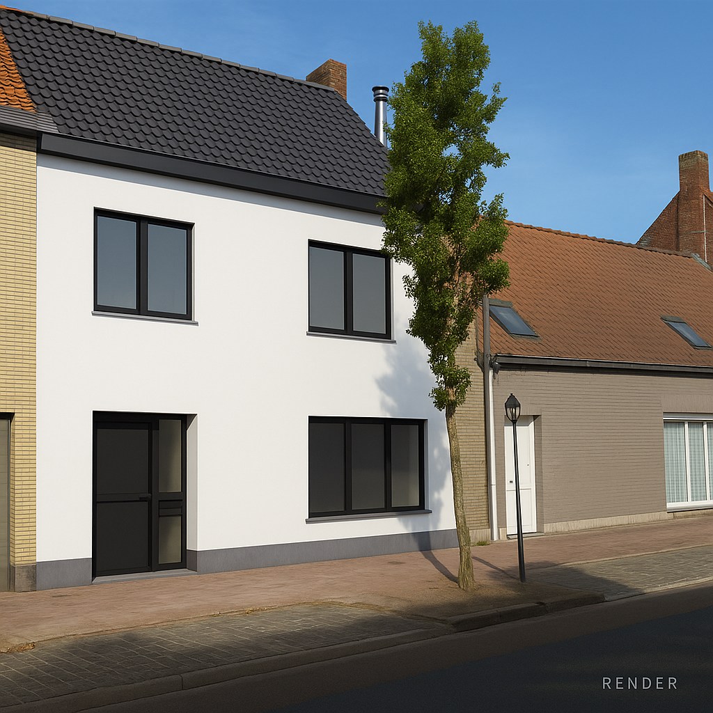 TE RENOVEREN WONING MET 3 SLPKS EN ZONNETERRAS - foto 1