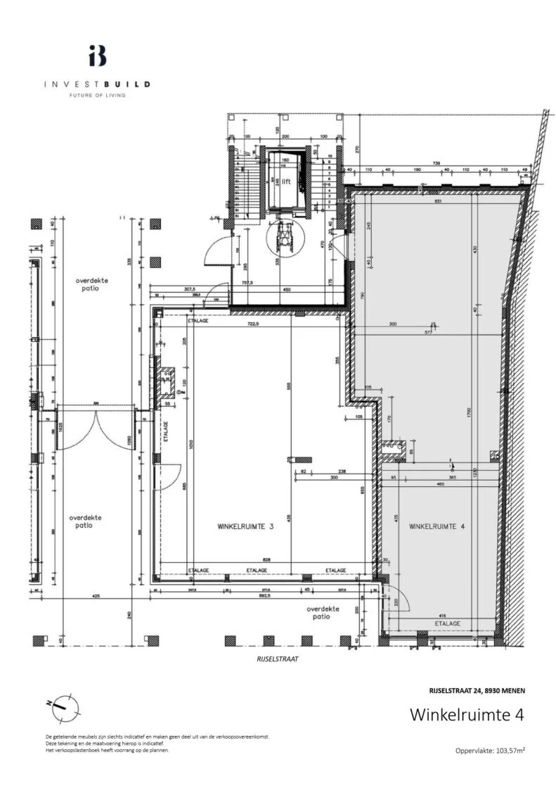 📍 BELRIO Menen (Rijselstraat 14- Winkelruimte 4) – via ERA - foto 2