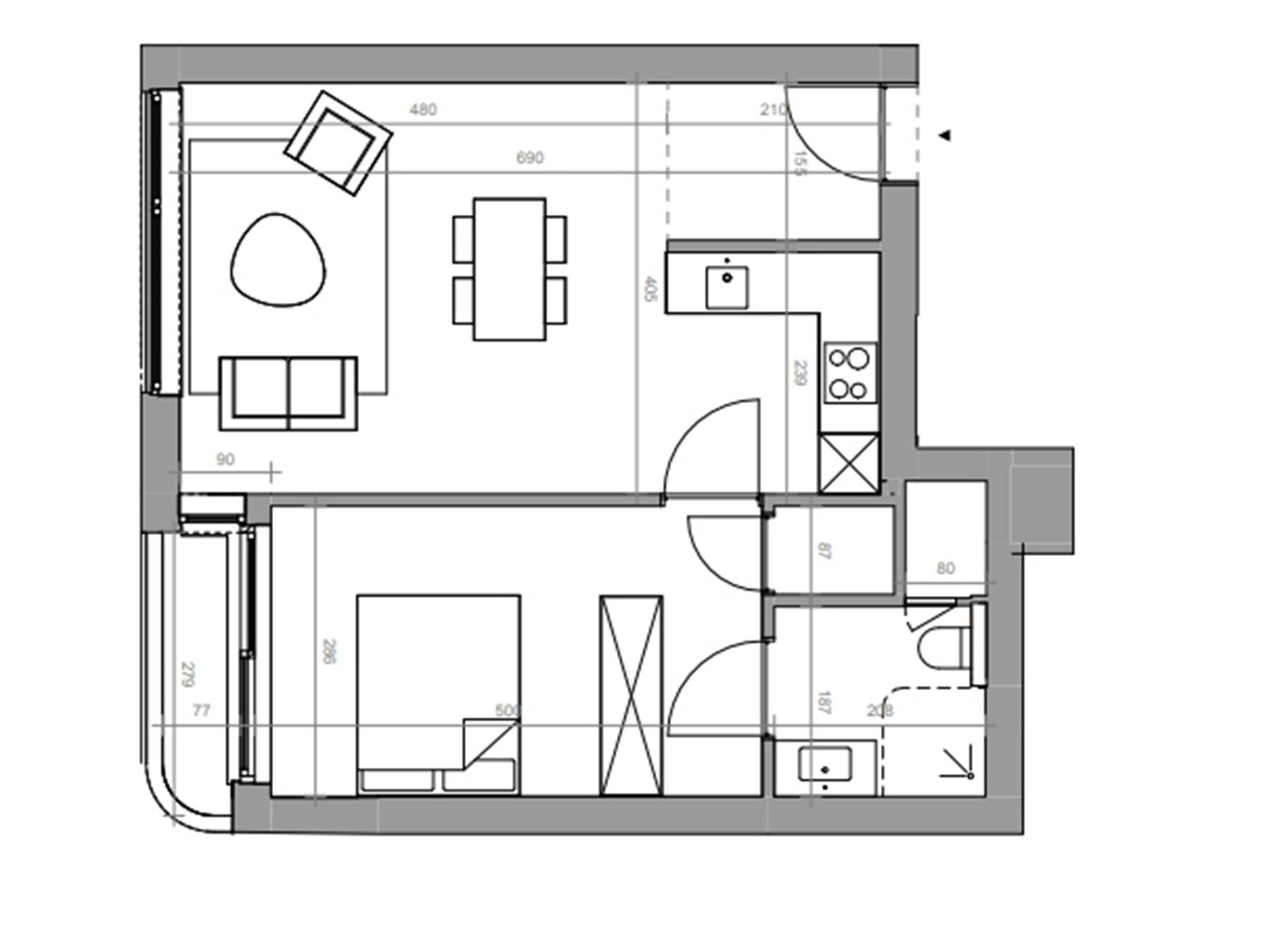 Appartement - foto 4