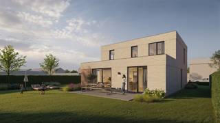 <ul>
<li>woning in afwerkingsfase - bezoek ter plaatse mogelijk</li>
<li>Inclusief tuinafwerking</li>
<li>Rustige residentiële buurt</li>
<li>Groene rand van Gent</li>
<li>Energiezuinig</li>
<li>4 slaapkamers</li>
</ul>
<br /><strong>OMGEVING</strong><br />In de groene rand rond Gent, gelegen in een mooie wijk in Lochristi bevindt zich dit mooie kleinschalige project bestaande uit 2 halfopen en 1 open woning. Voor wie in de buurt van het bruisende Gent wil blijven maar toch rustig wil wonen is dit een ideale uitvalbasis. Het nabijgelegen Kasteelpark van Beervelde biedt volop mogelijkheden voor wandelingen en sportieve uitstapjes. Bovendien vind je langs de N70, die Gent met Lochristi verbindt, tal van winkels en winkelketens, zodat je altijd snel bij je favoriete adresje bent.<br /><br /><strong>INDELING</strong><br />De ruime benedenverdieping omvat een inkomhal, gastentoilet, lichtrijke leefruimte, open keuken, een bureau, een garage en een berging. De bovenverdieping beschikt over vier slaapkamers, een nachthal, een apart toilet en een volledig uitgeruste badkamer.<br /><br /><strong>E-PEIL 30</strong><br />De woning is uitgerust met vloerverwarming op zowel het gelijkvloers als de eerste verdieping, aangestuurd door een energiezuinige warmtepomp. Het ventilatiesysteem D en de geïntegreerde zonnepanelen zorgen ervoor dat het E-peil van 30 wordt behaald, wat bijdraagt aan een energiezuinige en milieuvriendelijke woonomgeving.<br /><br />Vraag hier uw brochure aan!