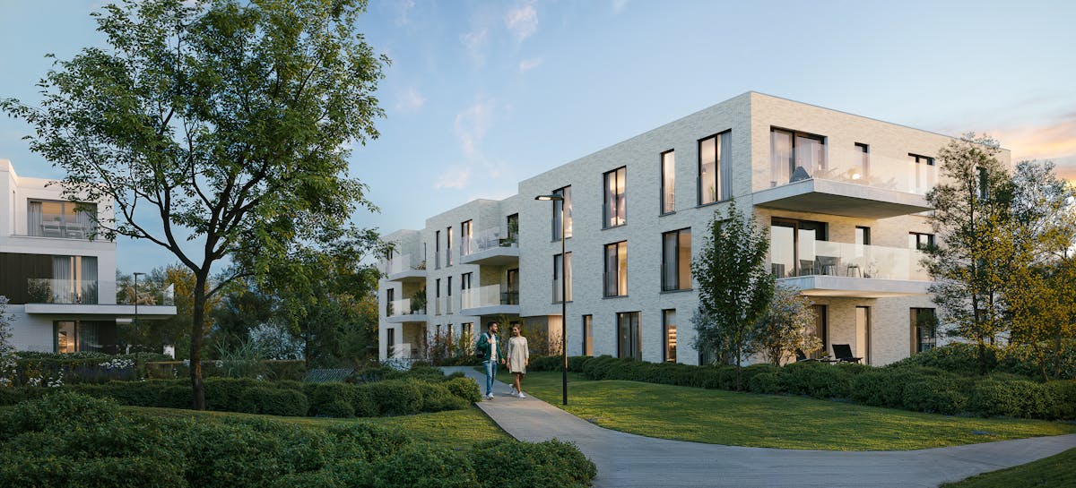 Nieuwbouwappartement met 2 slaapkamers in centrum Kruishoutem - foto 5