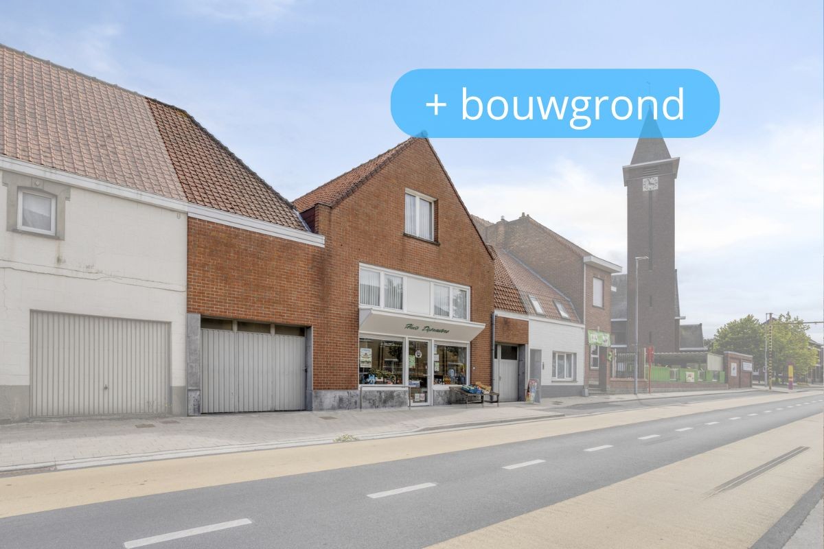 Handelswoning met bouwmogelijkheden achteraan - foto 1