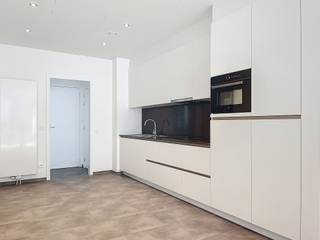 Lange Koepoortstraat 20/201: Modern 1 slaapkamer appartement met indeling als volgt: Lichtrijke leefruimte, met open moderne keuken...