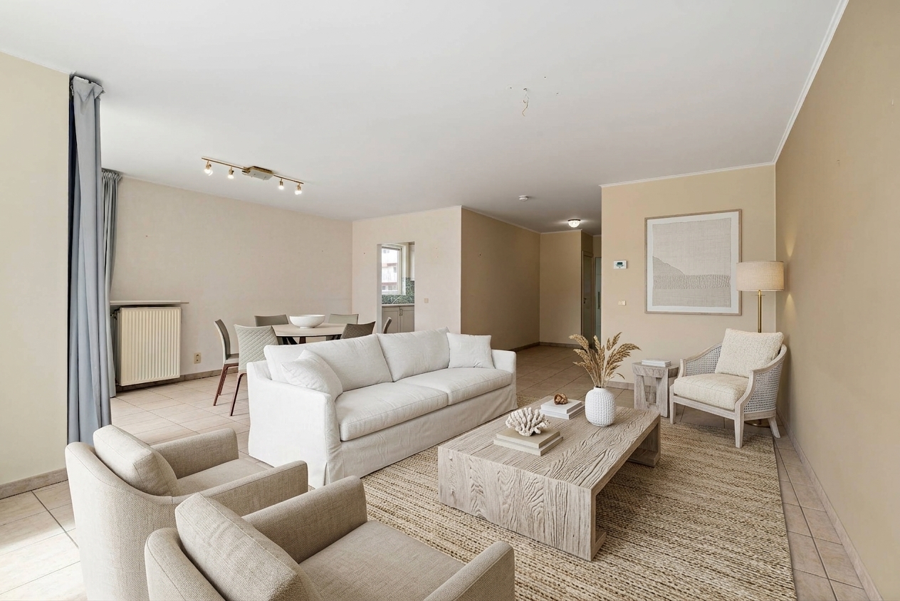 Ruim appartement met 3 slaapkamers en 2 terrassen - foto 4