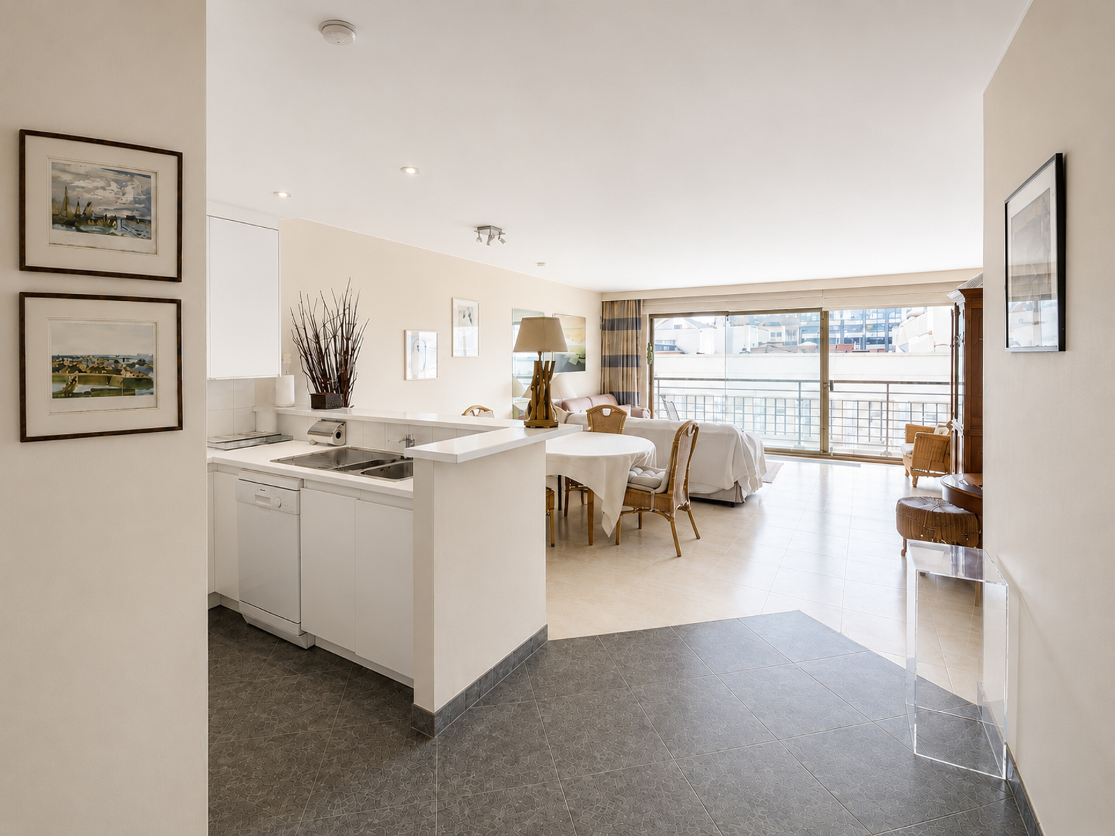2-slaapkamerappartement met zijdelings zeezicht in Knokke - foto 4