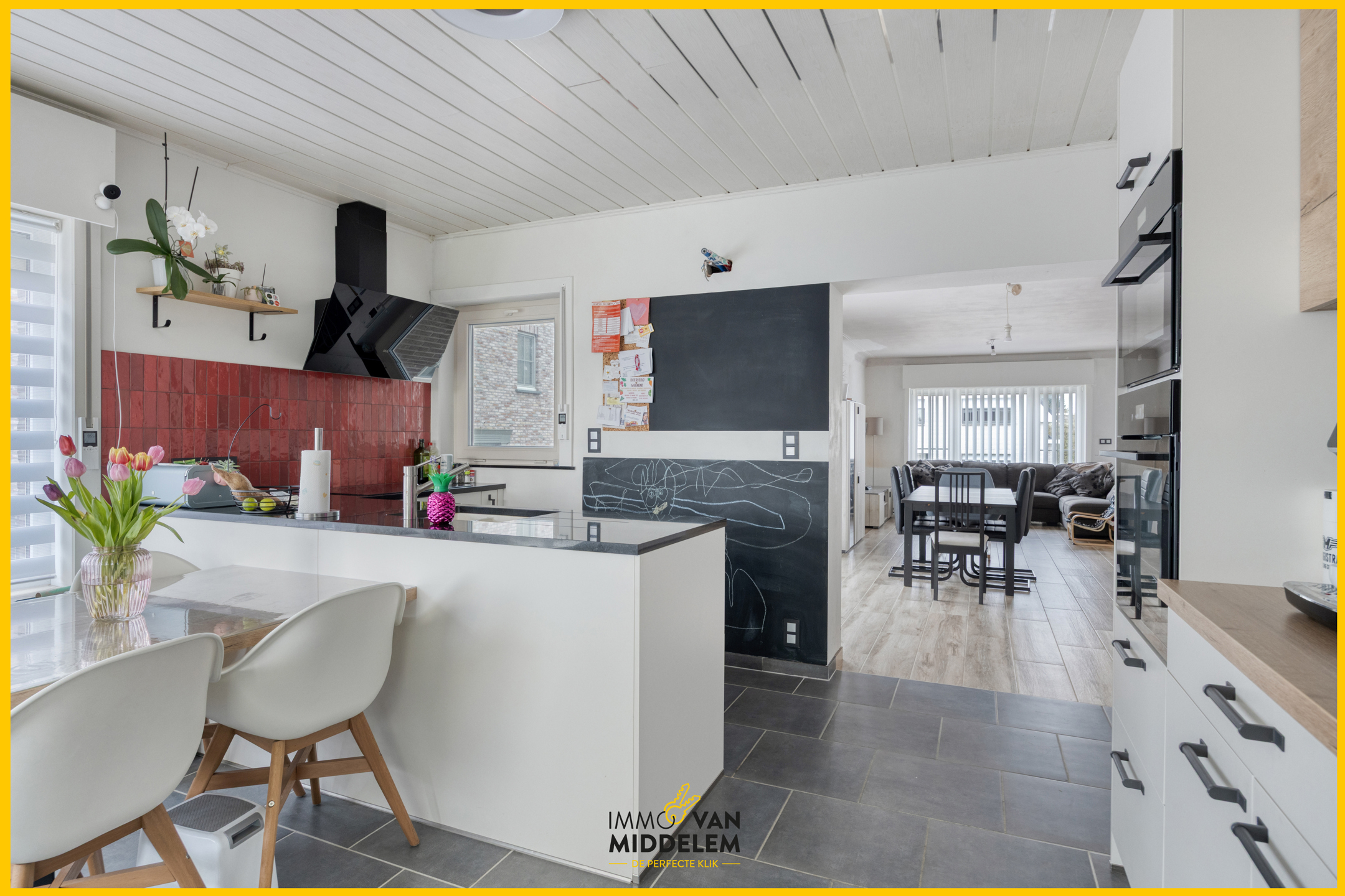 ENERGIEZUINIGE 3-GEVELWONING - 3 SLPKS, TERRAS, TUIN, GARAGE - foto 4