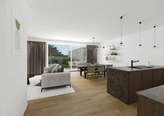Residentie KADE — Qualité de vie durable au cœur d'Oostduinkerke<br />Residentie KADE est un projet de nouvelle construction élégant et de petite taille, situé dans un emplacement privilégié sur la rue Léopold II à Oostduinkerke, à quelques minutes à pied de la mer, des dunes et du centre animé.<br />La résidence dispose de cinq appartements spacieux avec deux chambres, des terrasses ensoleillées et des espaces de vie lumineux. Chaque appartement est construit selon les dernières normes BEN (niveau E ? 25), y compris le chauffage au sol par pompe à chaleur, un double vitrage super-isolant et une isolation complète. Le résultat ? Une solution d'habitation économe en énergie avec un haut niveau de confort, idéale pour un logement permanent ou comme résidence secondaire.<br />La finition est de haute qualité et permet de faire des choix personnels dans la cuisine, la salle de bain et les sols. La résidence est entièrement accessible par ascenseur et dispose de parkings et d'un local à vélos.<br />Que vous recherchiez le calme, la nature ou un investissement rentable sur la côte belge, Residentie Kade a tout ce qu'il vous faut. « Créer de nouveaux textes avec les titres » à propos<br />