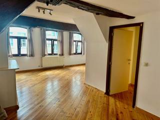 <p>Centraal gelegen 1-slaapkamerappartement TE HUUR in zijstraat van de markt van Oudenaarde.</p><p>Dit appartement werd recent vernieuwd met respect voor de authentieke elementen.<br />Het appartement geniet een gemeenschappelijke inkom , een ruime zit en eetruimte , aparte keuken, een ruime slaapkamer en badkamer met lavabo en douche.<br />Tevens geniet men een gemeenschappelijke koer.<br />(Om u een goed beeld te geven van de ruimte en de indelingsmogelijkheden, zijn enkele foto’s van deze woonst voorzien van virtuele meubels)</p><p>Geen gemeenschappelijke lasten!<br />Het gebouw is voorzien van een alarmsysteem.<br />Op de koer is een gemeenschappelijke fietsenberging voorzien.<br />Onmiddellijk beschikbaar.</p><p>Dit is wat je zoekt ?<br />Vraag uw bezoek aan via onze website www.immodhondt.be </p>