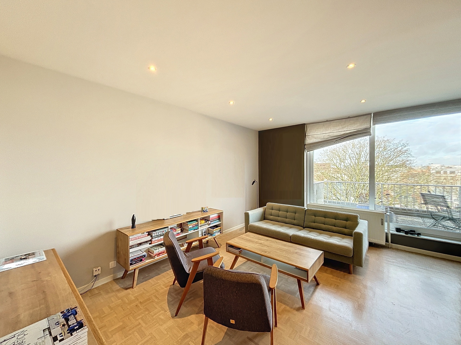 IXELLES, Tenboschpark, ongemeubileerd penthouse met 1 slaapkamer - foto 3