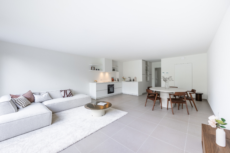 Gelijkvloers nieuwbouwappartement met tuin in centrum Tielt - foto 1