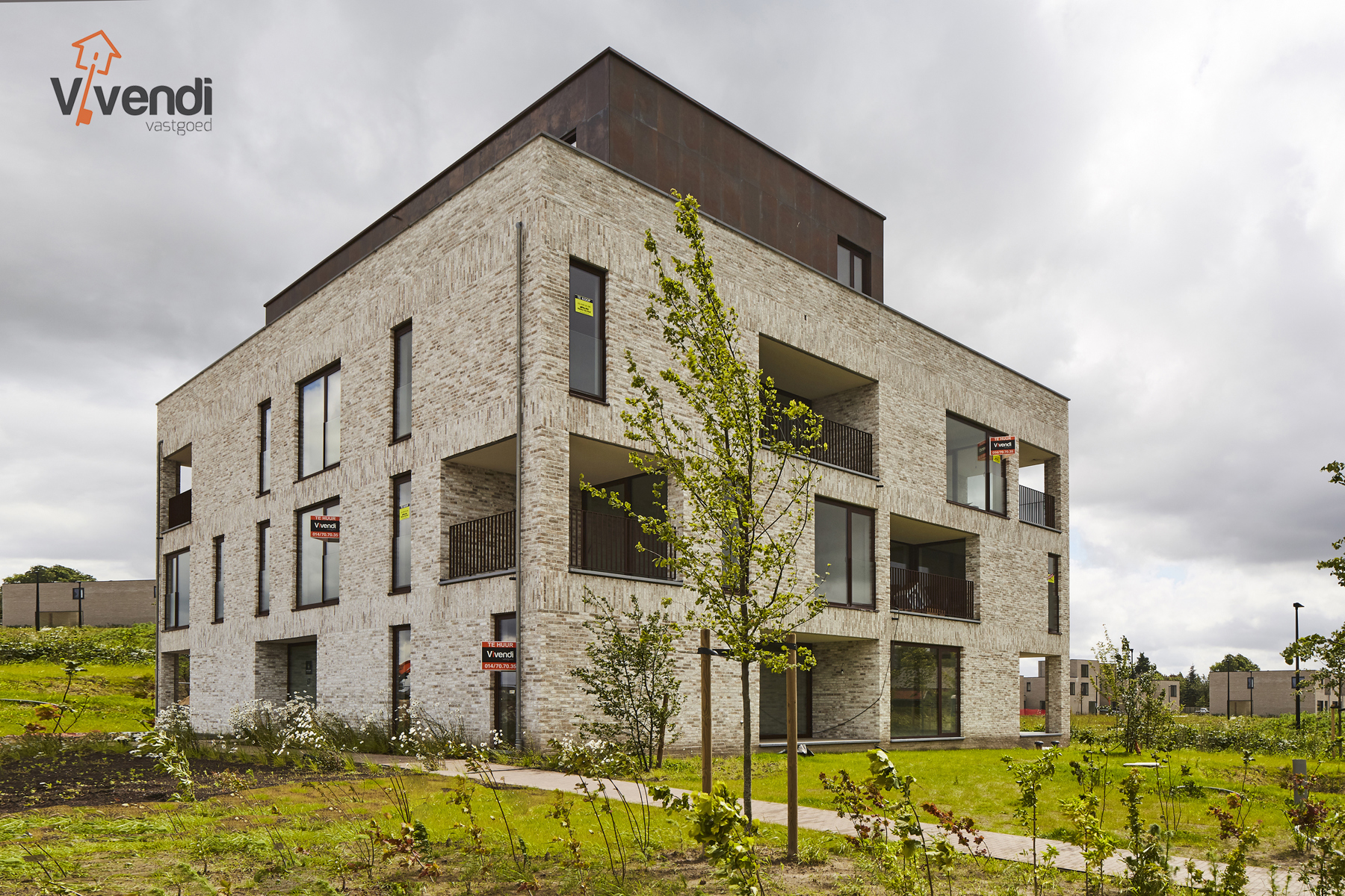 Gelijkvloers appartement van 110m² met 2slpk. - foto 1