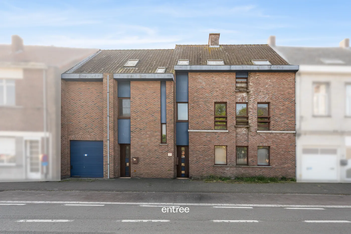 Te renoveren appartementsgebouw met 3 entiteiten in het centrum van Zaffelare - foto 1