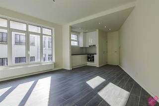 Kwalitatief gerenoveerd, zonnig 1-slaapkamer appartement op centrale ligging. <br />Het gelijkvloers appartement bevindt zich vlakbij Park spoor Noord, de nieuwe AP hogeschool, Rooseveltplaats en op wandelafstand van verschillende drank- en eetgelegenheden. <br />Het appartement is volledig geschilderd en voorzien van verlichting dus instapklaar! Bij de renovatie is gebruik gemaakt van duurzaam en kwalitatief materiaal. <br />Het appartement is nieuw geschilderd, en onmiddellijk beschikbaar.<br /><br />We komen via de gang rechtstreeks in de leefruimte met open keuken (deze is voorzien van koelkast met vriesvak, oven en kookvuur). Doordat alle ruimtes worden doorgetrokken met een mooie tegelparket en dankzij de grote raampartijen, krijgt u hier een ruimtelijk gevoel en kan u genieten van extra veel daglicht. Er is een apart toilet met handenwasser aanwezig. Een moderne badkamer welke uitgerust is met een inloop regendouche, lavabo met meubel en spiegelkast. <br />In de ruime slaapkamer van 11m² valt eveneens veel licht binnen wat deze kamer des te aangenamer maakt. Achteraan is er nog een koertje. GEEN Maandelijkse kosten! Alle verbruik met eigen meters. Cv op gas met nieuwe HR ketel, nieuwe ramen met dubbele beglazing. Lage EPC score 219 kWh/m² : laag verbruik! <br /><br />Vraag snel u bezoek aan via: https://mijnhuurprofiel.be/property/b3ef6460-4810-4624-9b6d-4a34dc245137