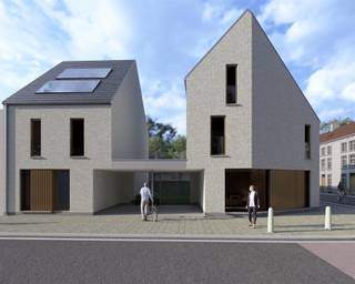 Hedendaagse nieuwbouwwoning in het hartje van Sint-Gillis-Waas Dit betreft een stijlvolle en betaalbare nieuwbouwwoning op een gunstige locatie...
