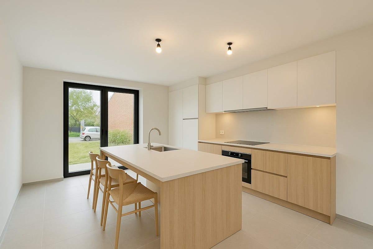 Nieuwbouwwoning met 3 slaapkamers te Sint-Michiels (Brugge) - foto 5
