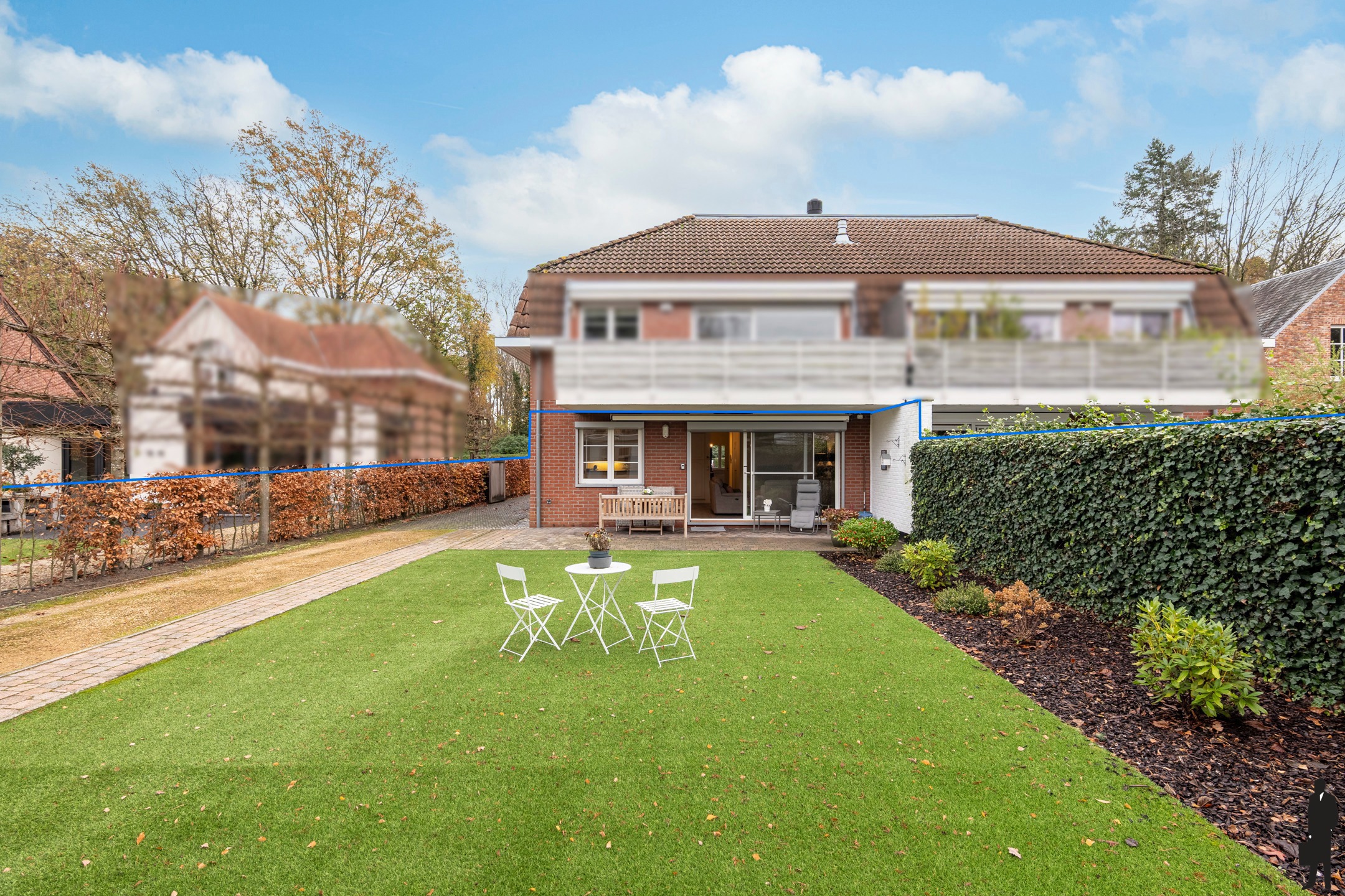 Rustig gelegen gelijkvloers appartement  - foto 1