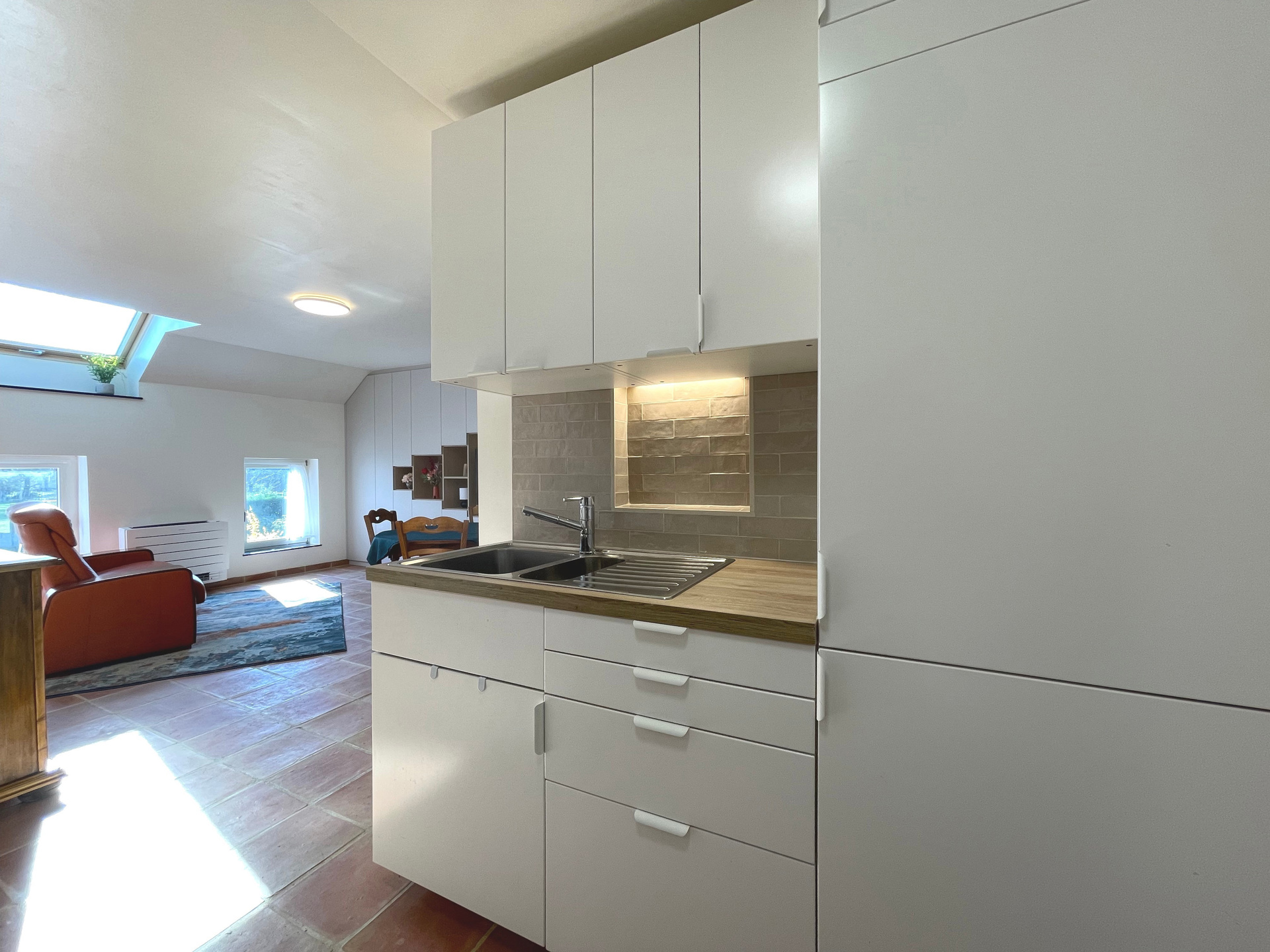 OTTENBURG: DUPLEX MET 2 SLAAPKAMERS IN EEN OASE VAN RUST. - foto 4