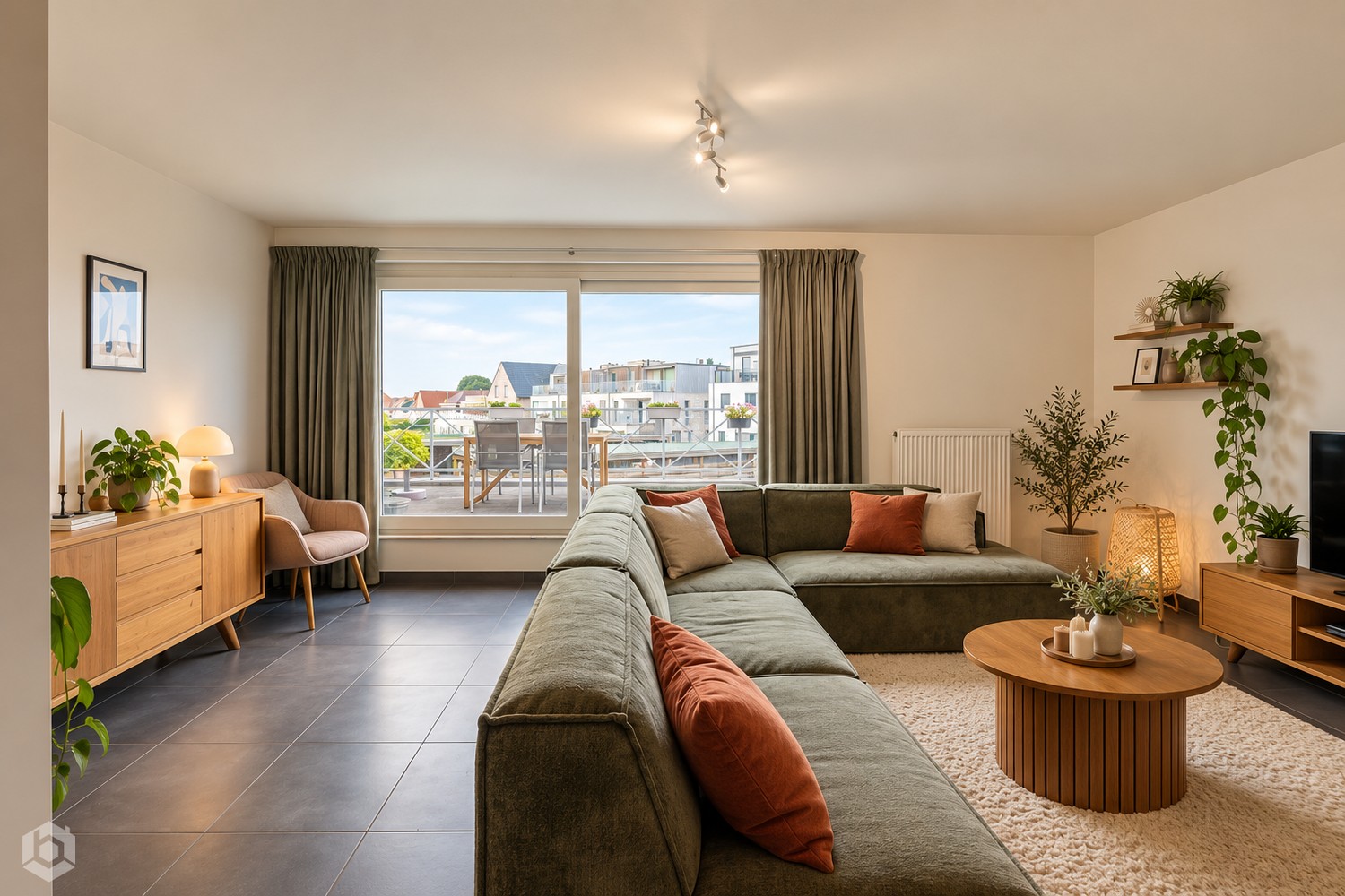 Appartement met 2 slaapkamers en carport - foto 4