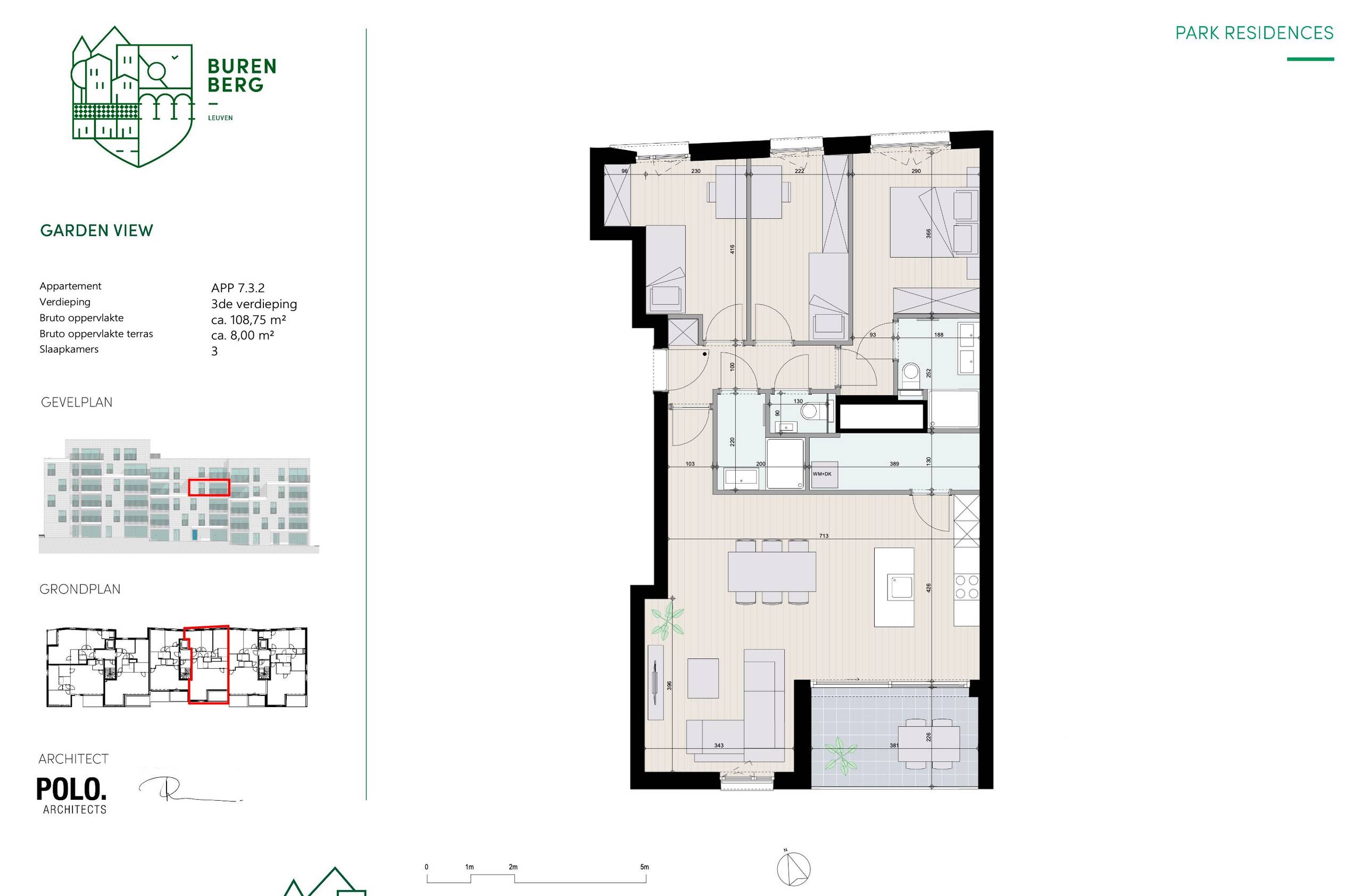 Appartement à vendre à Louvain avec 3 chambres - photo 2