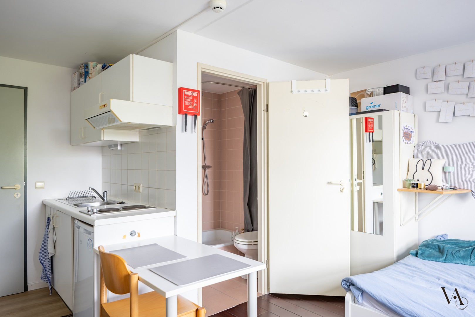 Gezellige studio in verzorgde studentenresidentie in hartje Leuven - foto 1