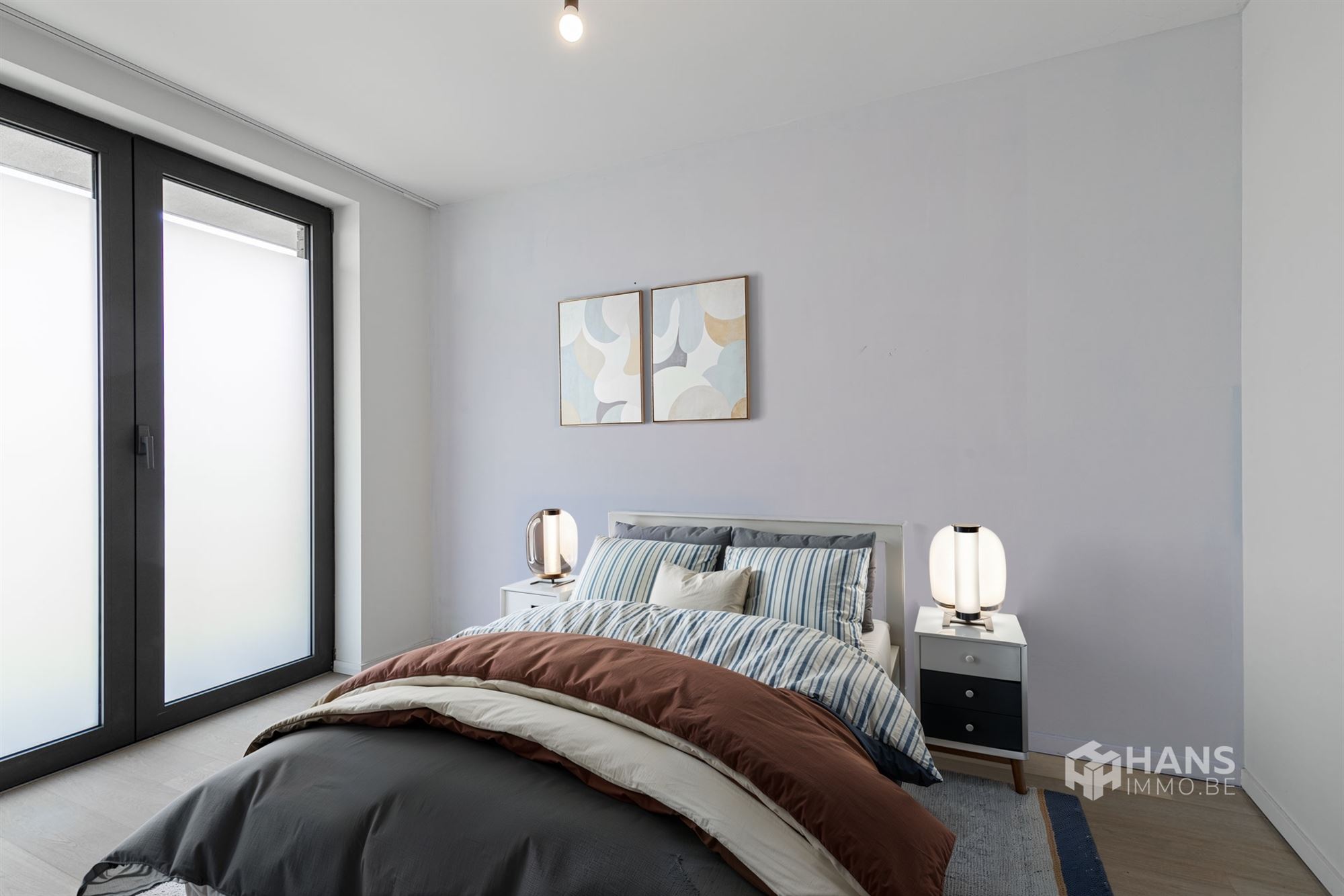 Instapklaar appartement ( 68 m²) met 2 slaapkamers, autostaanplaats en 2 terrassen in Antwerpen (2000). - foto 4