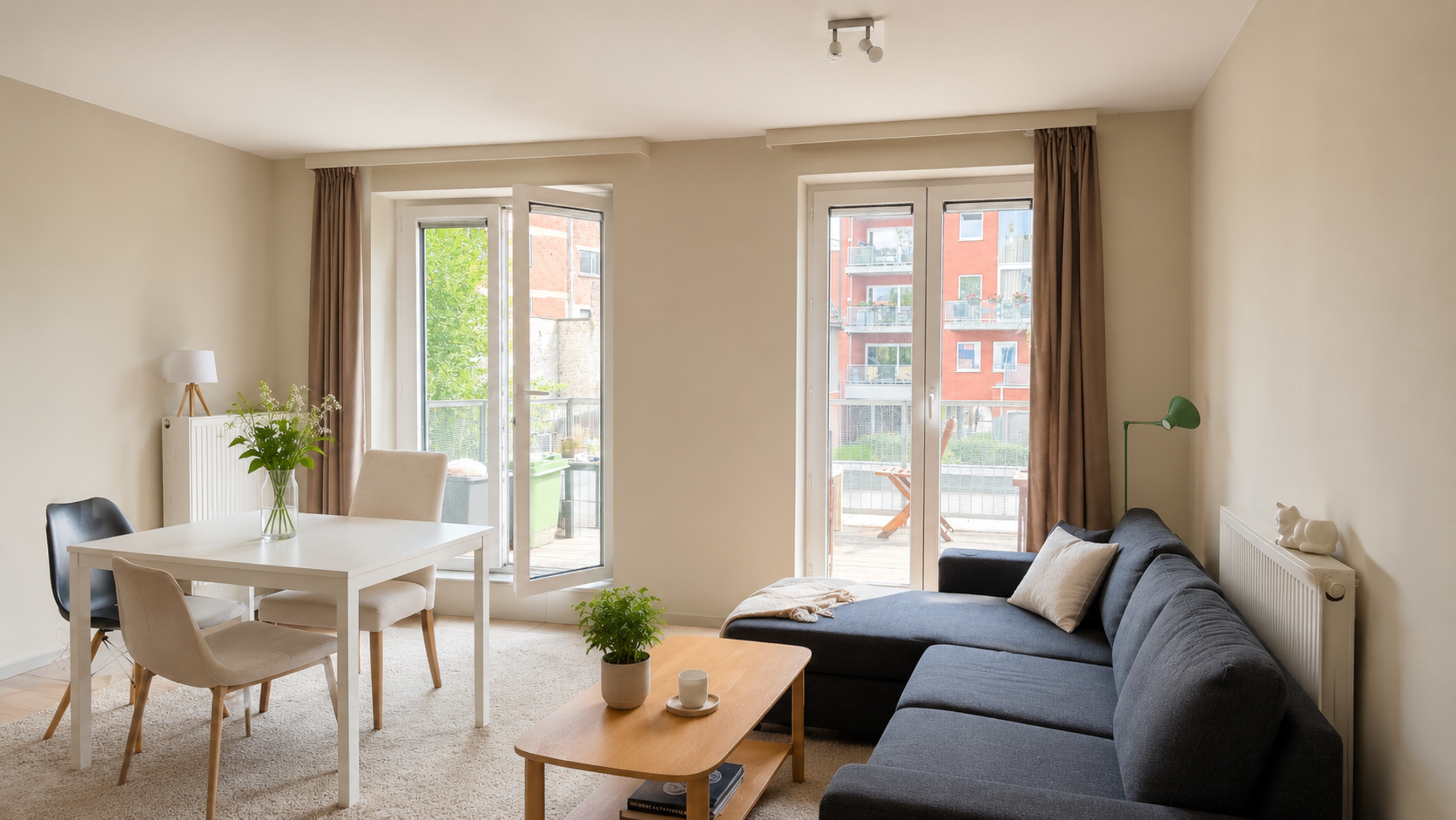 Lichtrijk appartement met zicht op het water in hartje Gent - foto 4