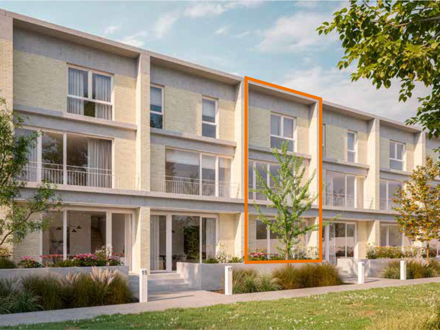 W3 Energiezuinige woning met 3 slaapkamers en groot terras - foto 1