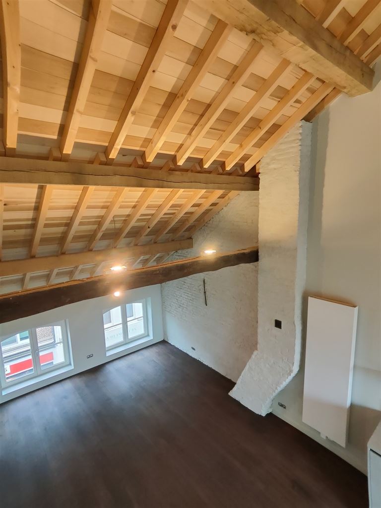Luxe duplex loft op de tweede verdieping met 2(+1) slaapkamers, ruim terras en optioneel een staanplaats, gelegen in het centrum van Maaseik. - foto 4