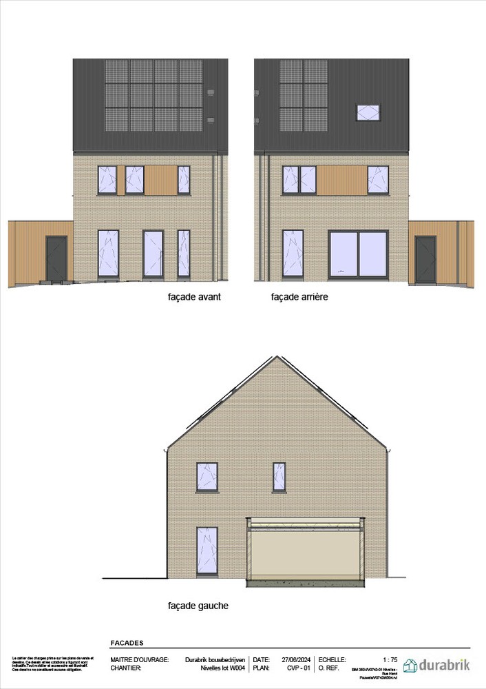 Maison 3 façades Qzen sur trois niveaux - photo 3