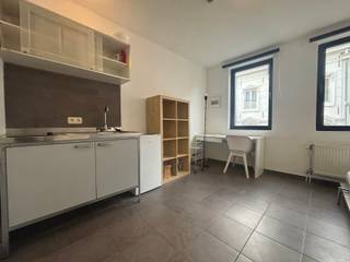 **ENKEL STUDENTEN/PHD**In Residentie 'T Tientje kan je op de vijfde verdieping deze volledig vernieuwde studio terug vinden. De studio wordt volledig...
