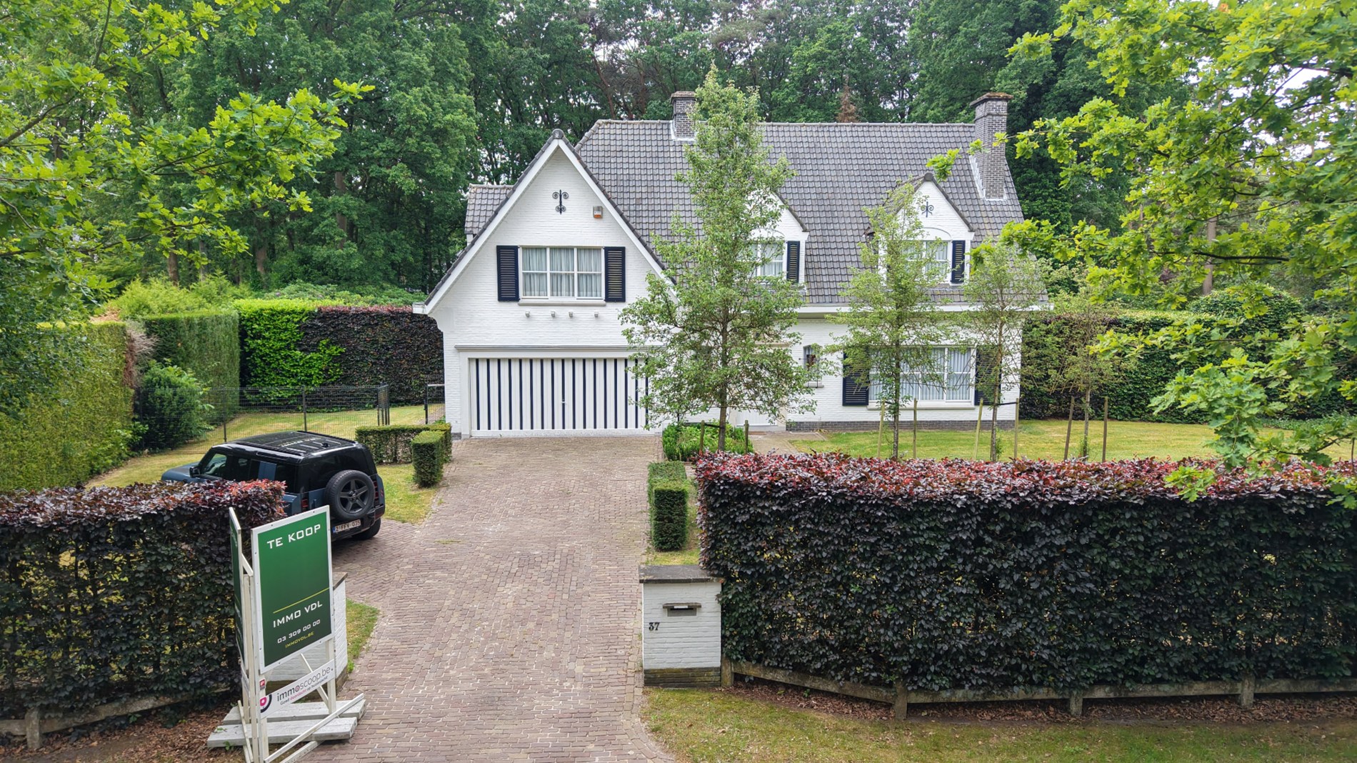 Klassieke villa op een perceel van 3.890 m² met een straatbreedte van 40 meter en Zuid-Oriëntatie te Schilde - foto 3