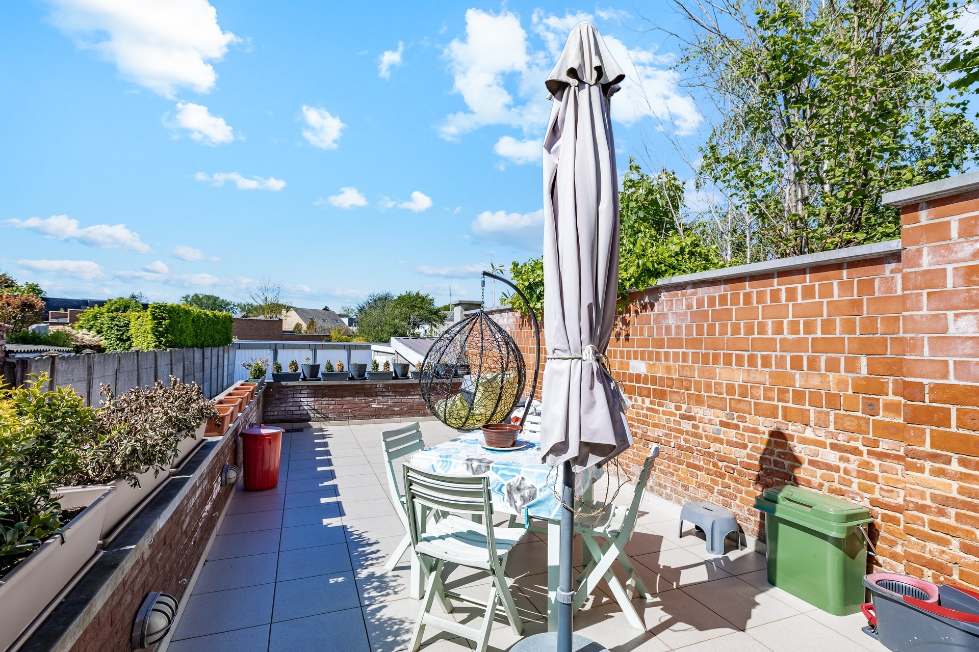 Gelijkvloers appartement met zuidgericht terras - foto 2