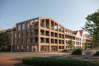 Cet appartement fait partie du projet de construction neuve "De Kaai" à Furnes.<br /><br />La vue sur le port de plaisance de Furnes, l'architecture moderne et le jardin intérieur commun de 1700 m² sont les atouts de cette résidence. Cet espace extérieur a été aménagé avec des plantes vertes et colorées, ainsi qu'un pavillon de jardin avec cuisine extérieure.<br /><br />Les appartements sont équipés de systèmes économes en énergie pour le chauffage, l'eau chaude et la ventilation, conformes aux normes PEB et garantissant un faible niveau E. Grâce à une pompe à chaleur géothermique et un chauffage par le sol, vous bénéficiez également d'une chaleur écologique, uniforme et confortable avec des coûts énergétiques réduits.<br /><br />L'appartement est situé au rez-de-chaussée.<br /><br />Possibilité d'acheter une place de parking, un garage fermé et/ou une cave dans le complexe souterrain.<br /><br />Appartement : 92,2 m²<br />Terrasse : 21,5 m²