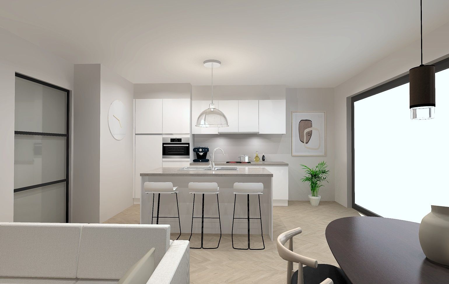 Fantastisch 2 slpk appartement met twee terassen - foto 3